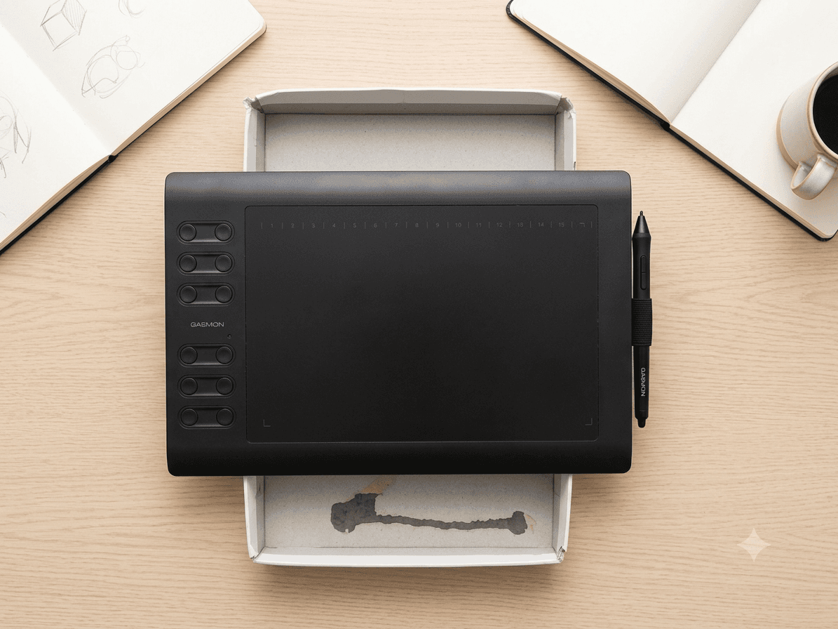 TABLETTE GRAPHIQUE GAOMON M106K