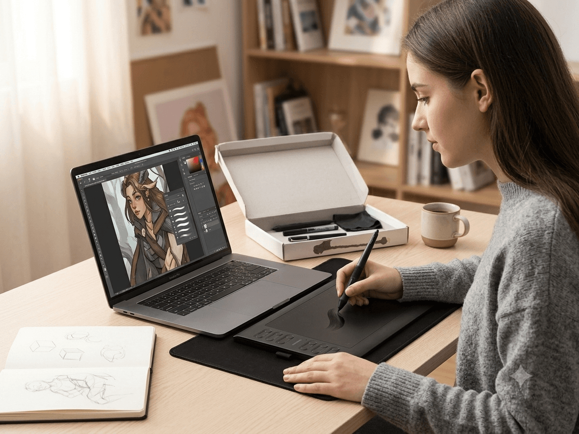 TABLETTE GRAPHIQUE GAOMON M106K